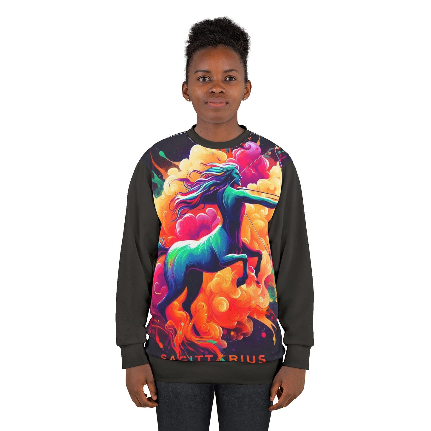 Zodiac Sweatshirt - Sagittarius (AOP)