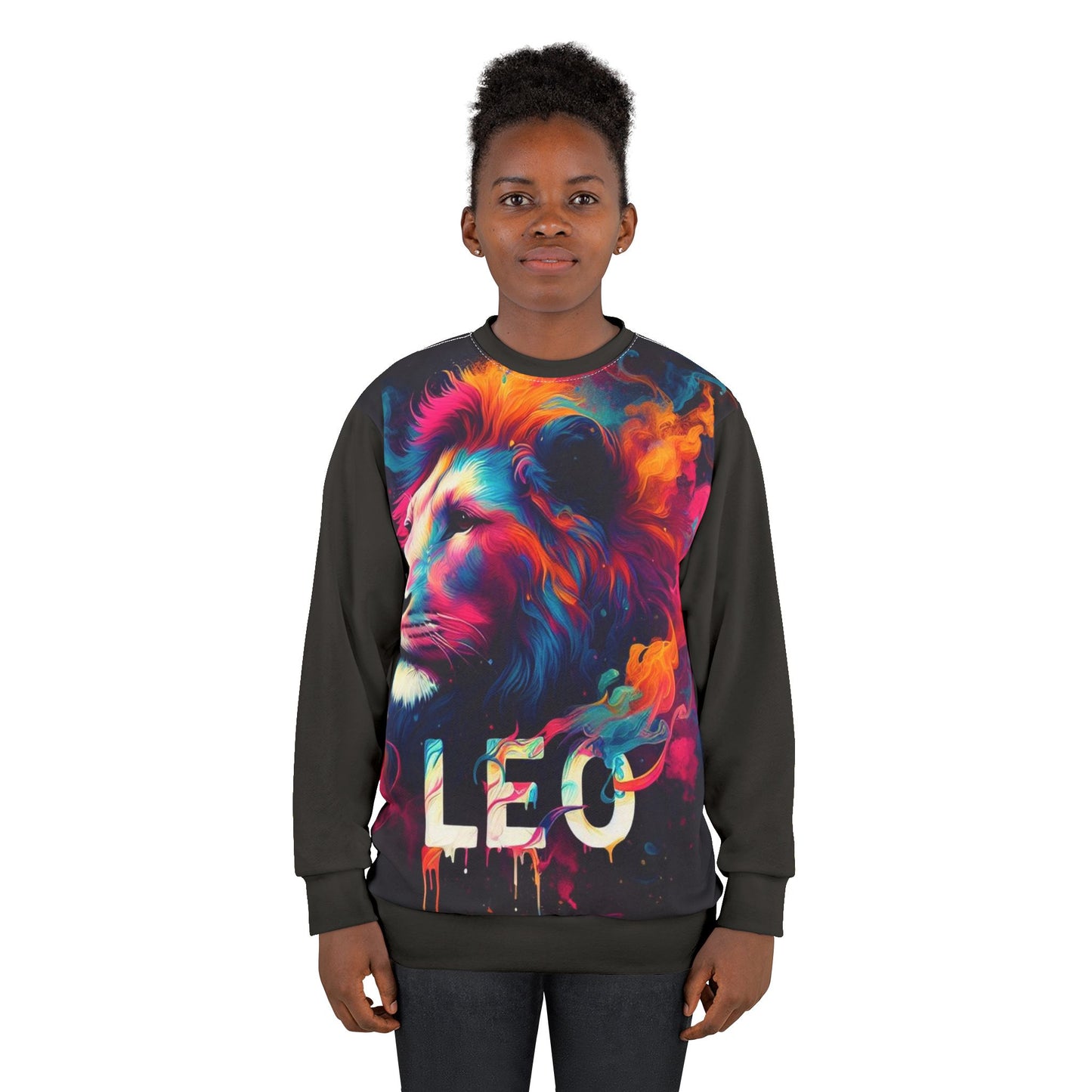 Zodiac Sweatshirt - Leo (AOP)