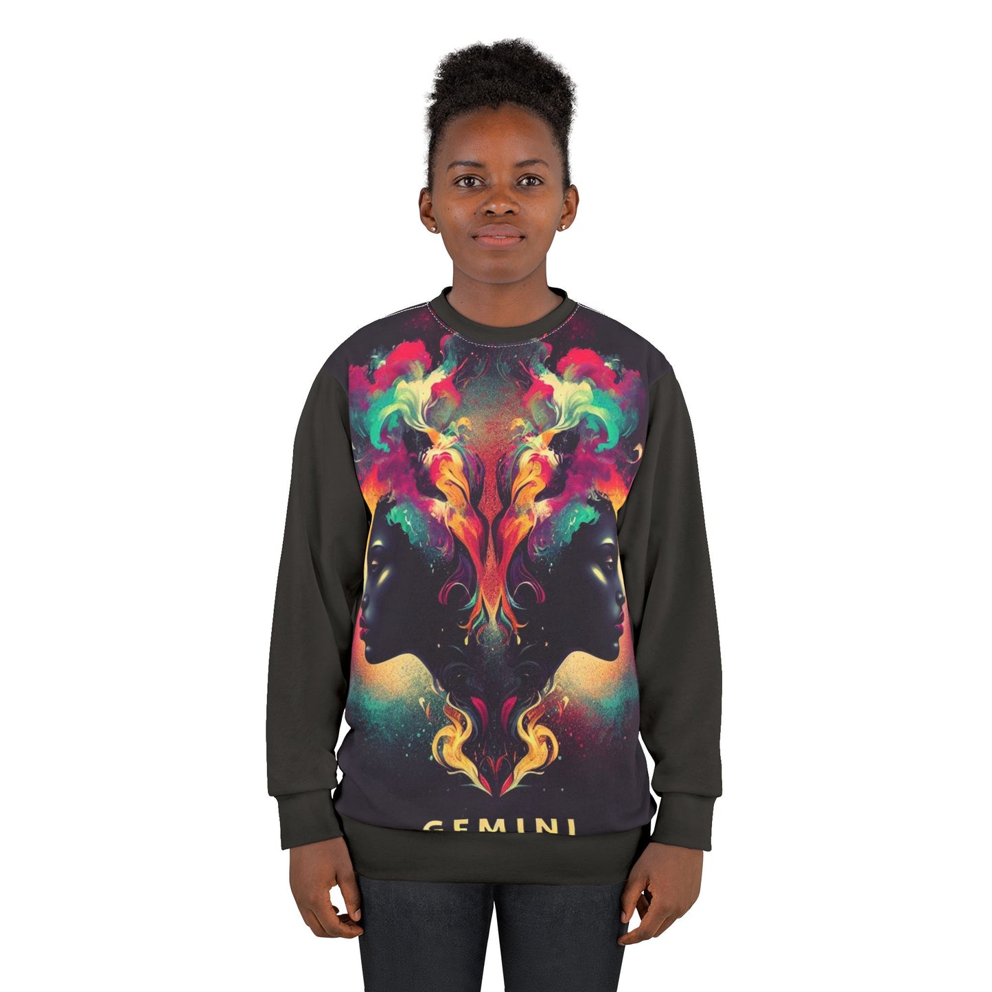 Zodiac Sweatshirt - Gemini (AOP)