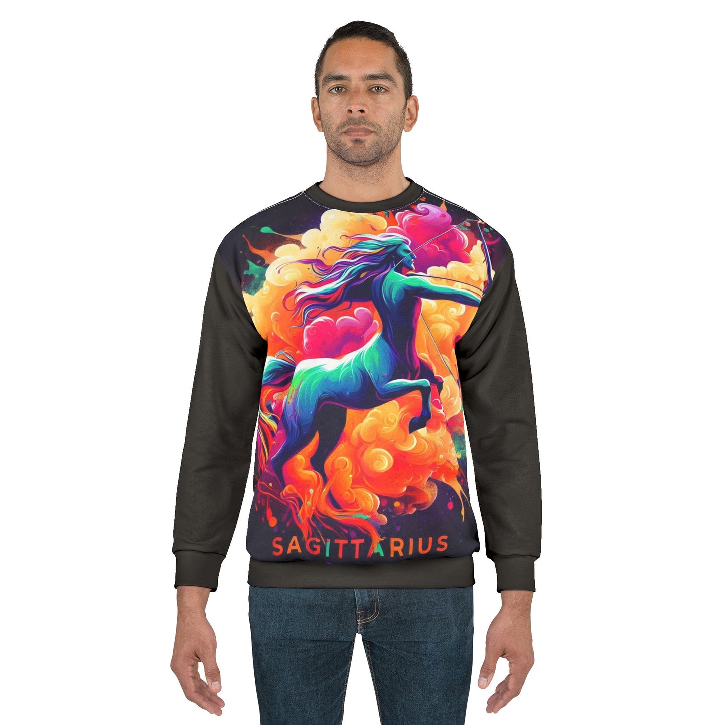 Zodiac Sweatshirt - Sagittarius (AOP)