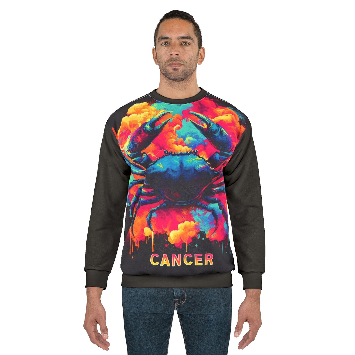 Zodiac Sweatshirt Cancer (AOP)