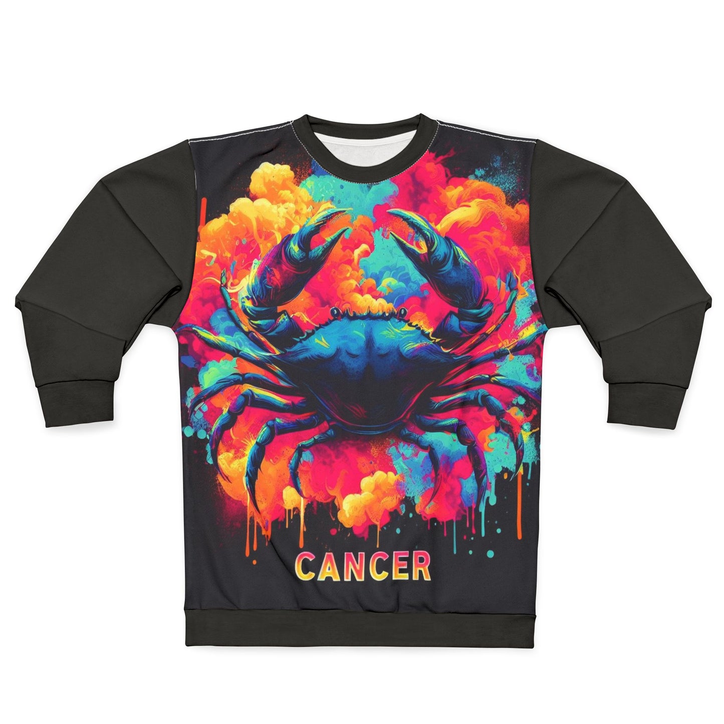 Zodiac Sweatshirt Cancer (AOP)