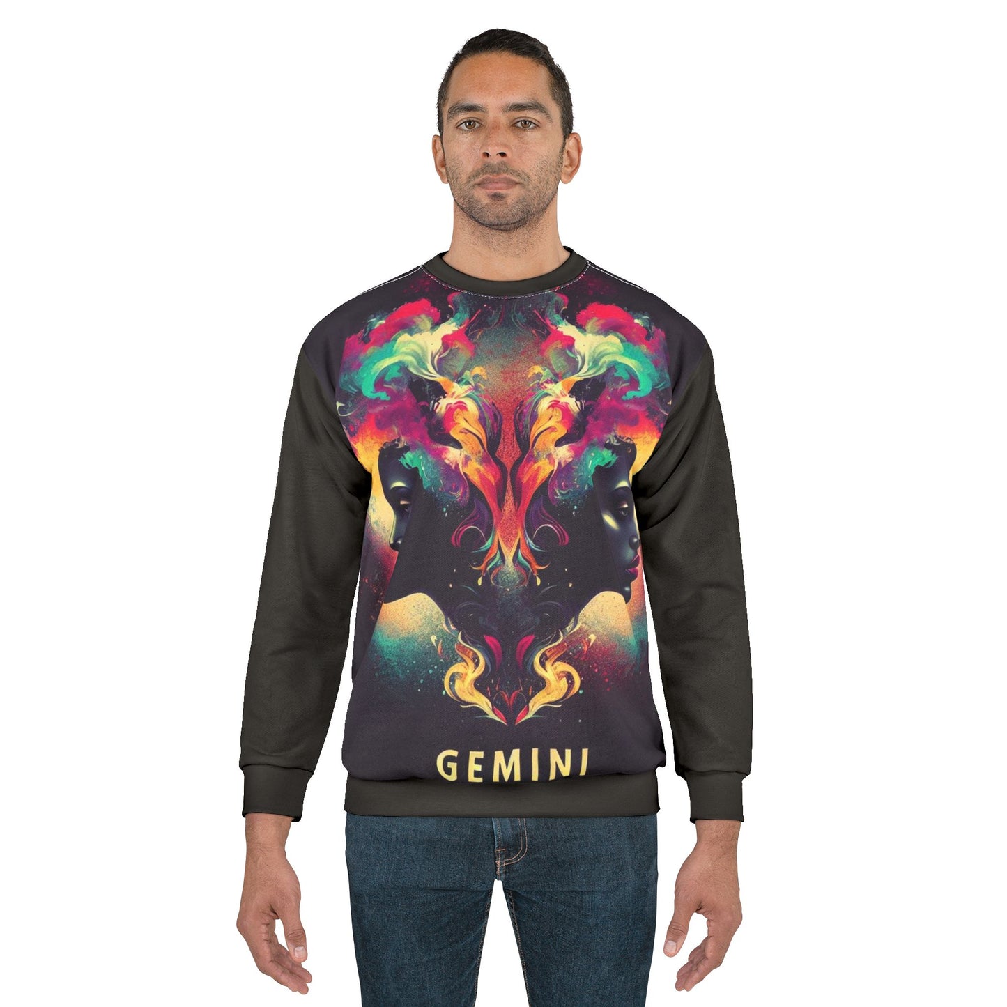 Zodiac Sweatshirt - Gemini (AOP)