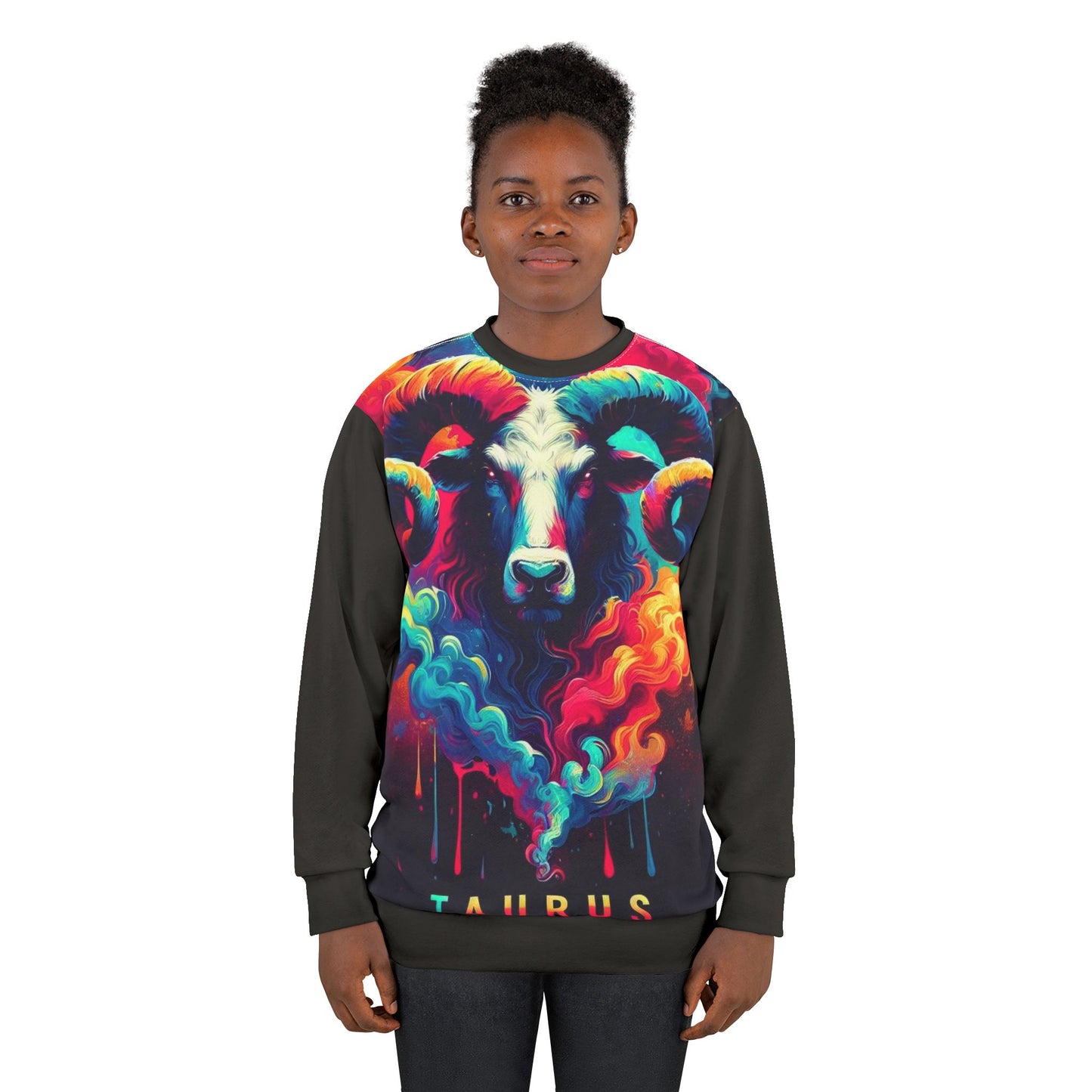 Zodiac Sweatshirt - Taurus (AOP)