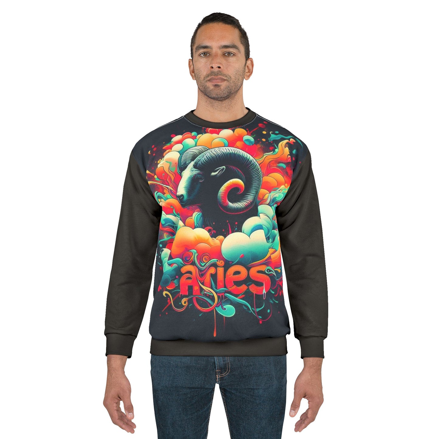Zodiac Sweatshirt - Aries (AOP)