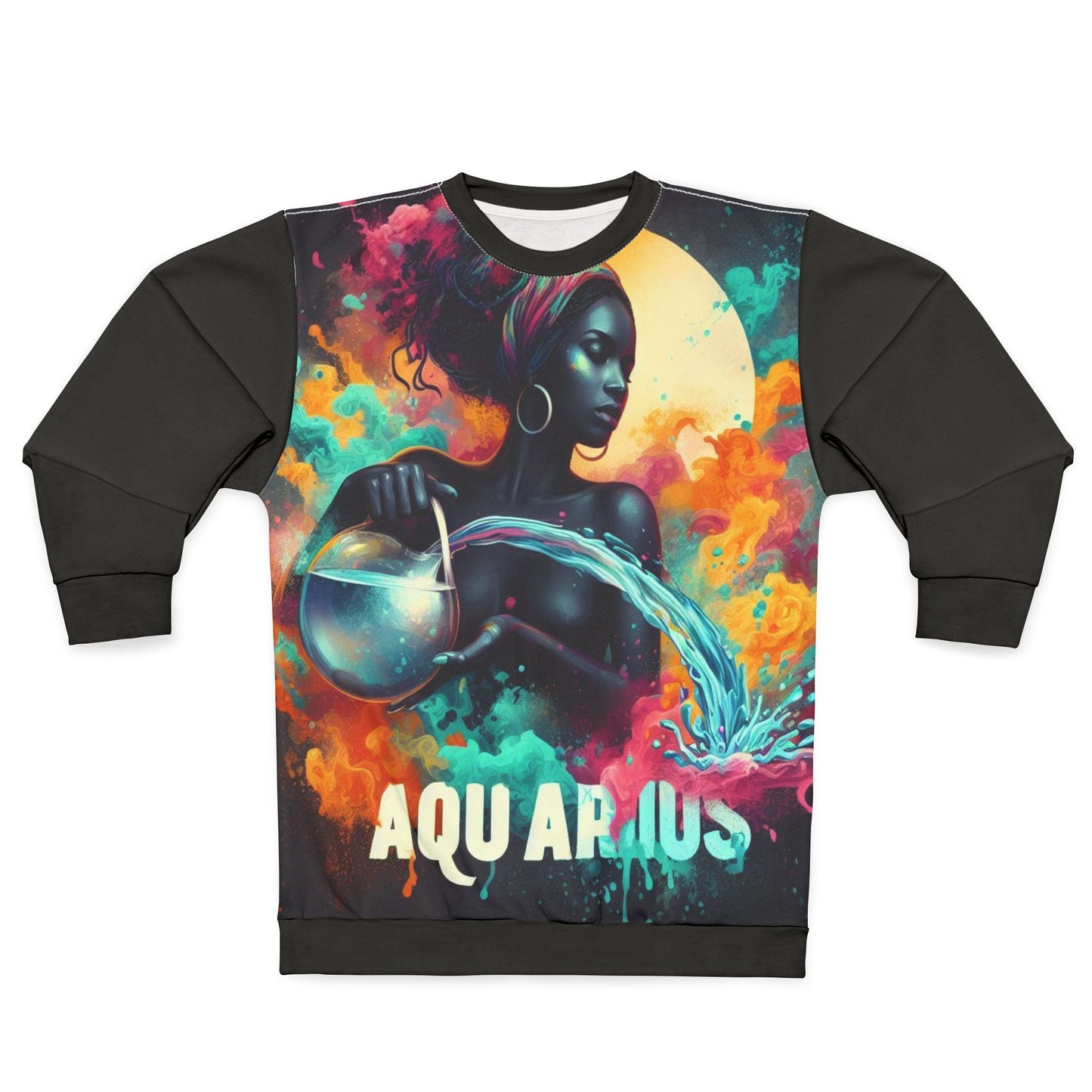 Zodiac Sweatshirt - Aquarius (AOP)
