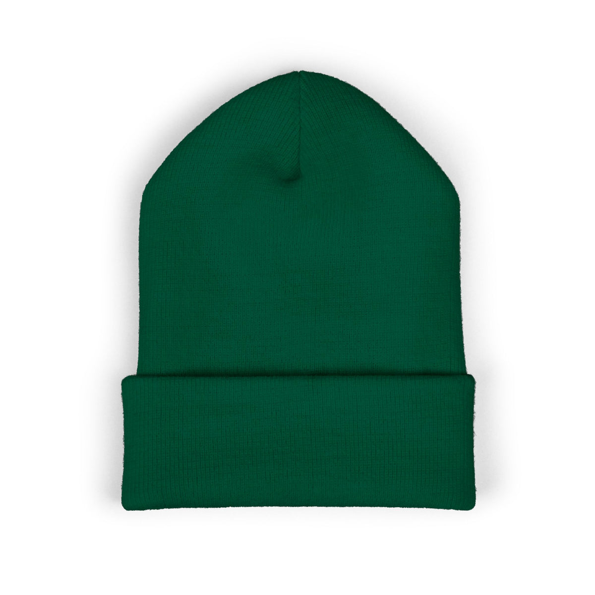 Embroidered 'K' Logo Cuffed Beanie - Classic Knit Winter Hat