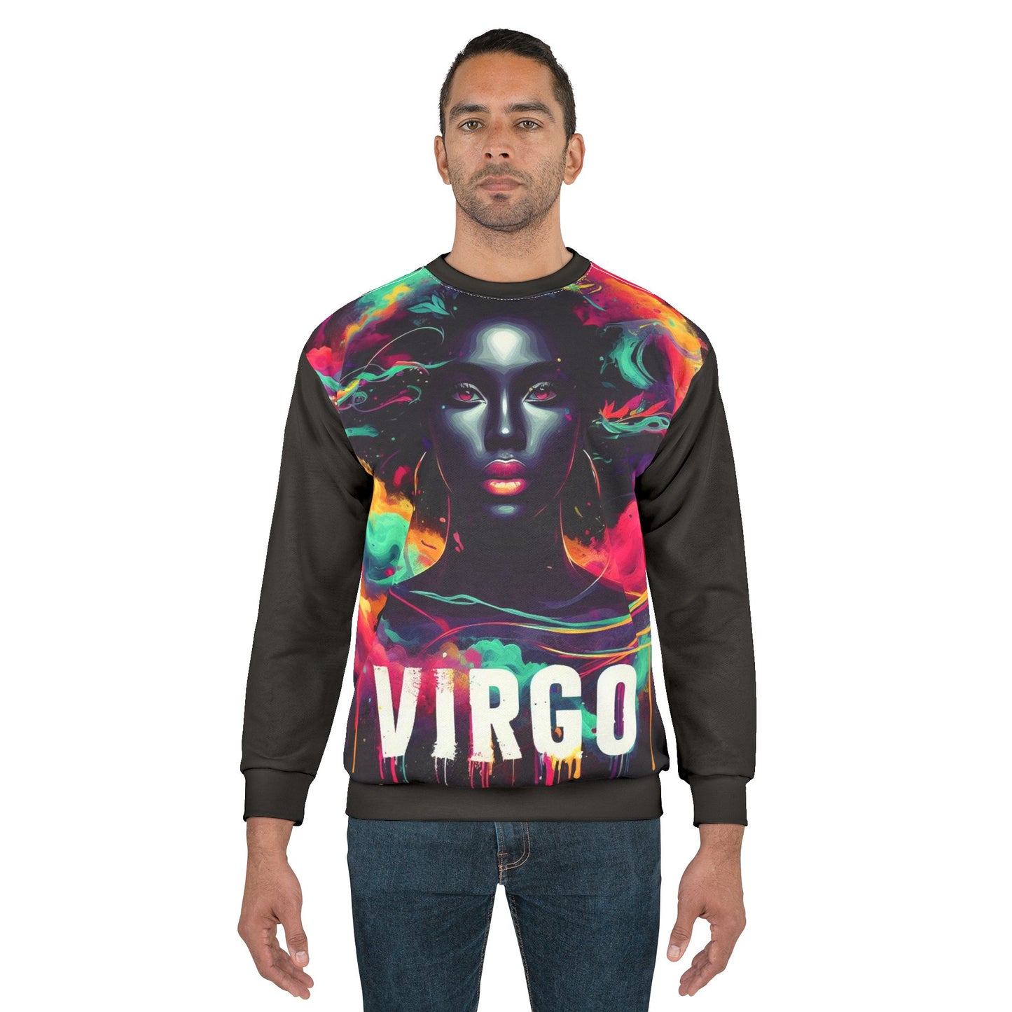 Zodiac Sweatshirt - Virgo (AOP)