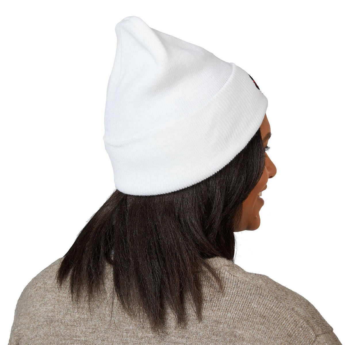 Embroidered Tiger Cuffed Beanie — Cozy Streetwear Knit Hat