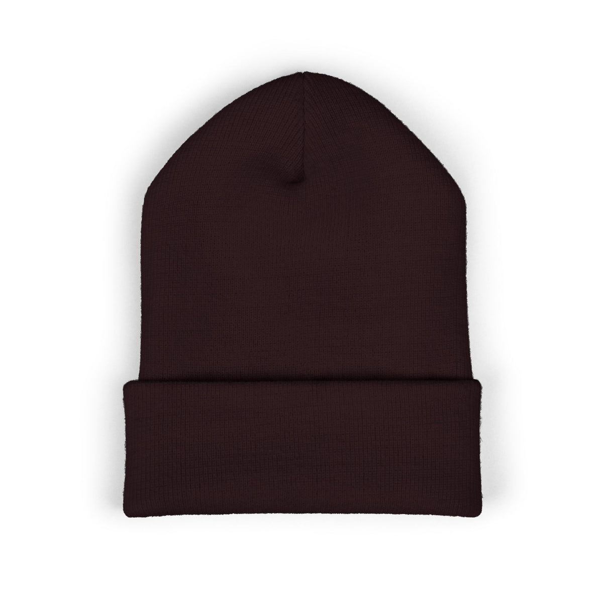 Embroidered 'K' Logo Cuffed Beanie - Classic Knit Winter Hat