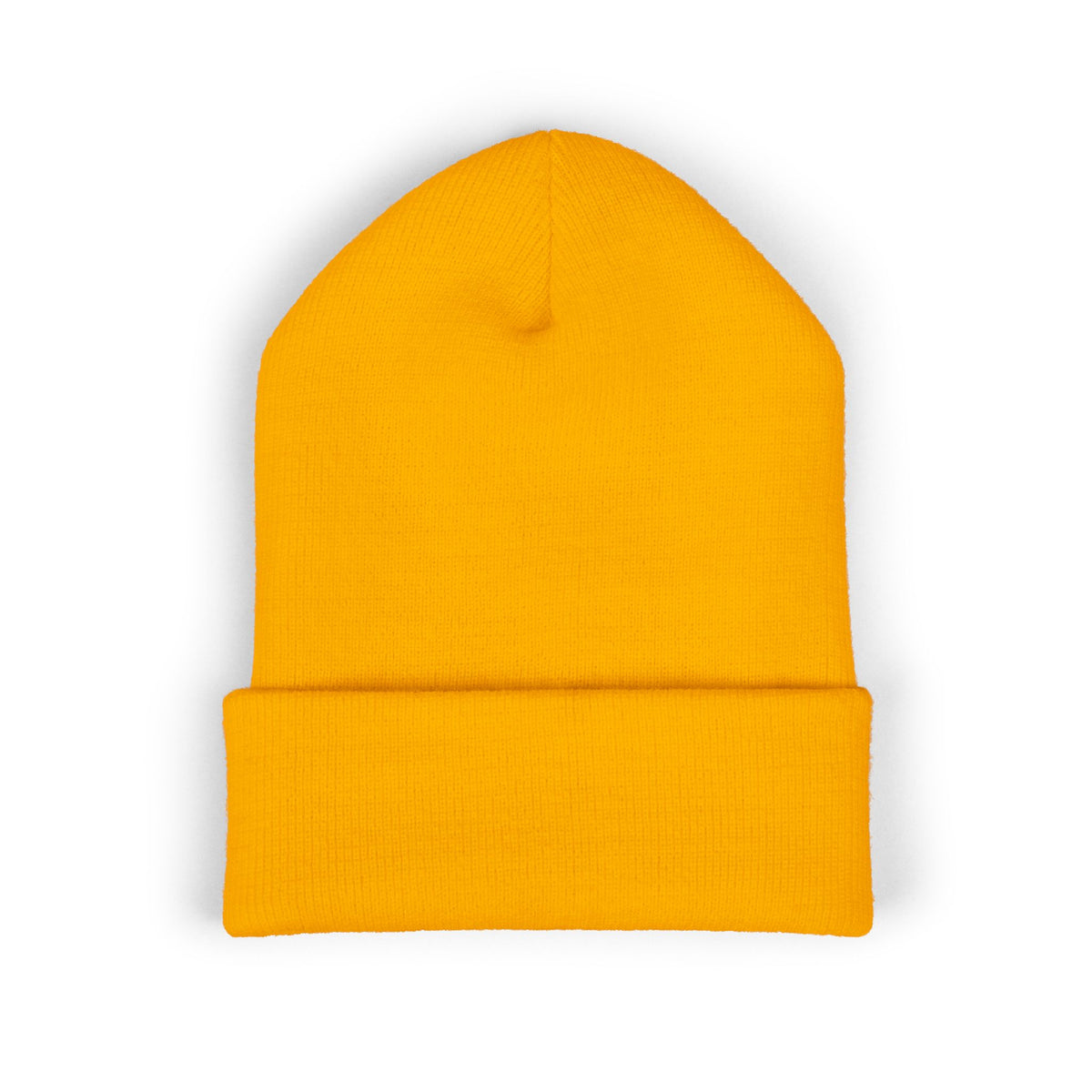 Embroidered 'K' Logo Cuffed Beanie - Classic Knit Winter Hat