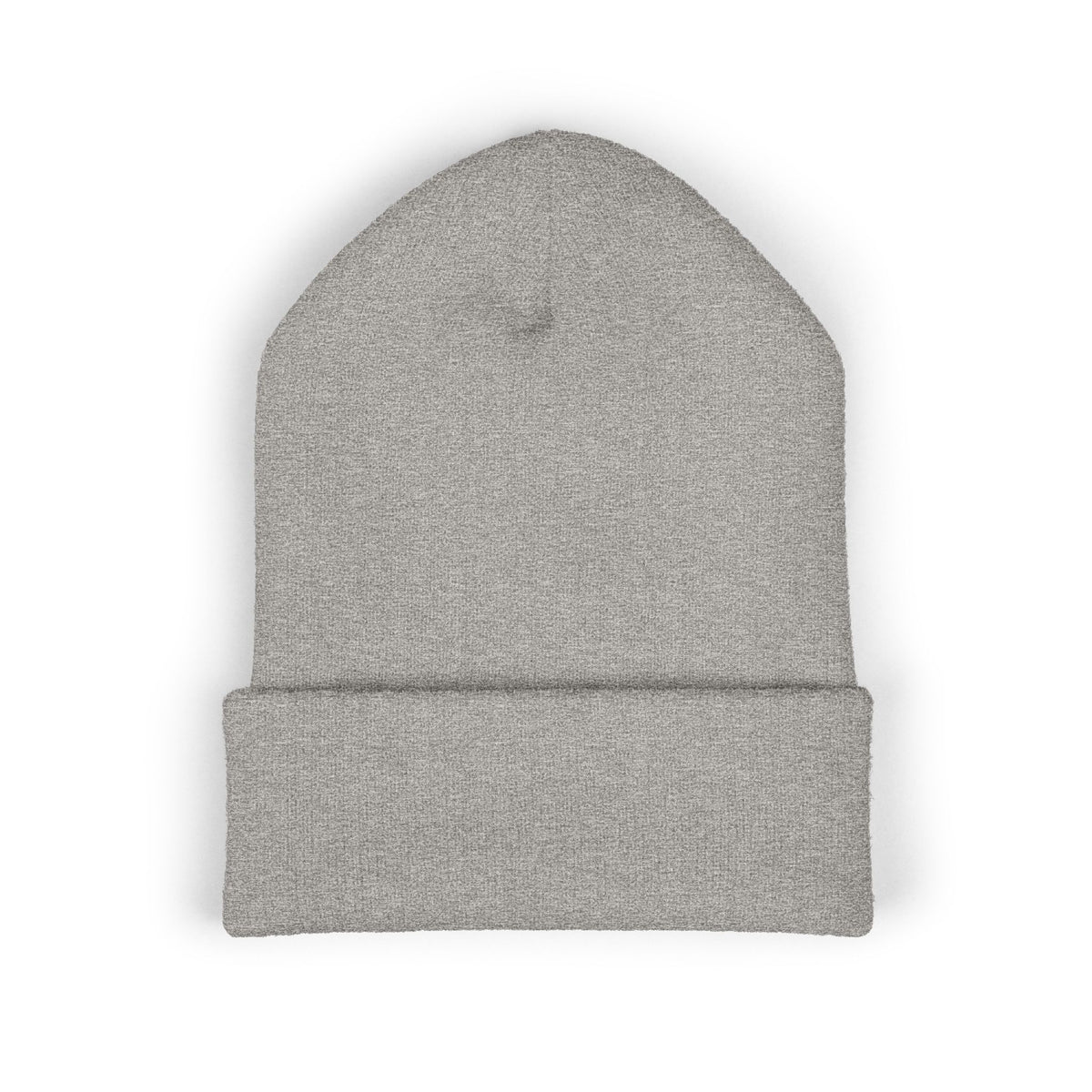 Embroidered 'K' Logo Cuffed Beanie - Classic Knit Winter Hat