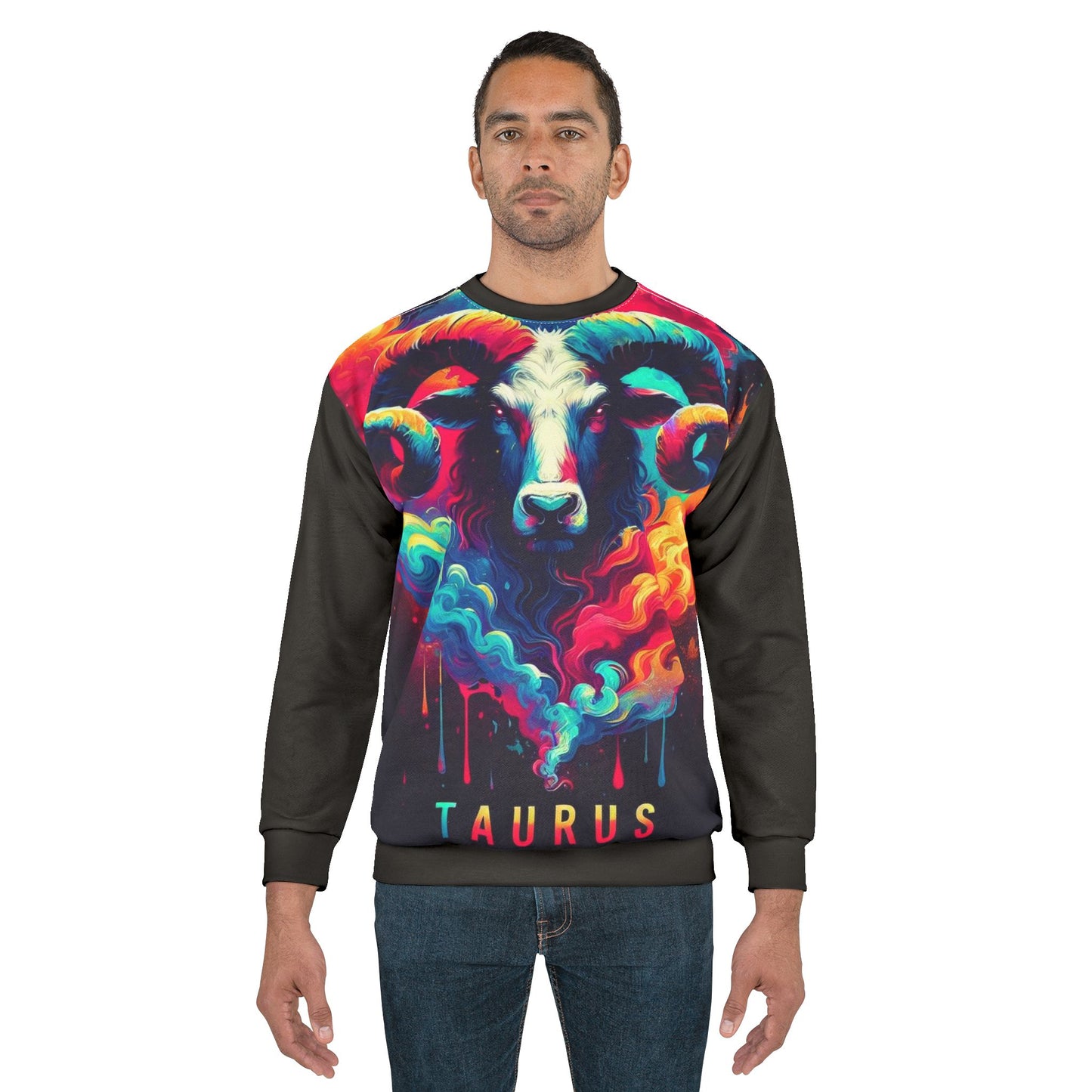 Zodiac Sweatshirt - Taurus (AOP)