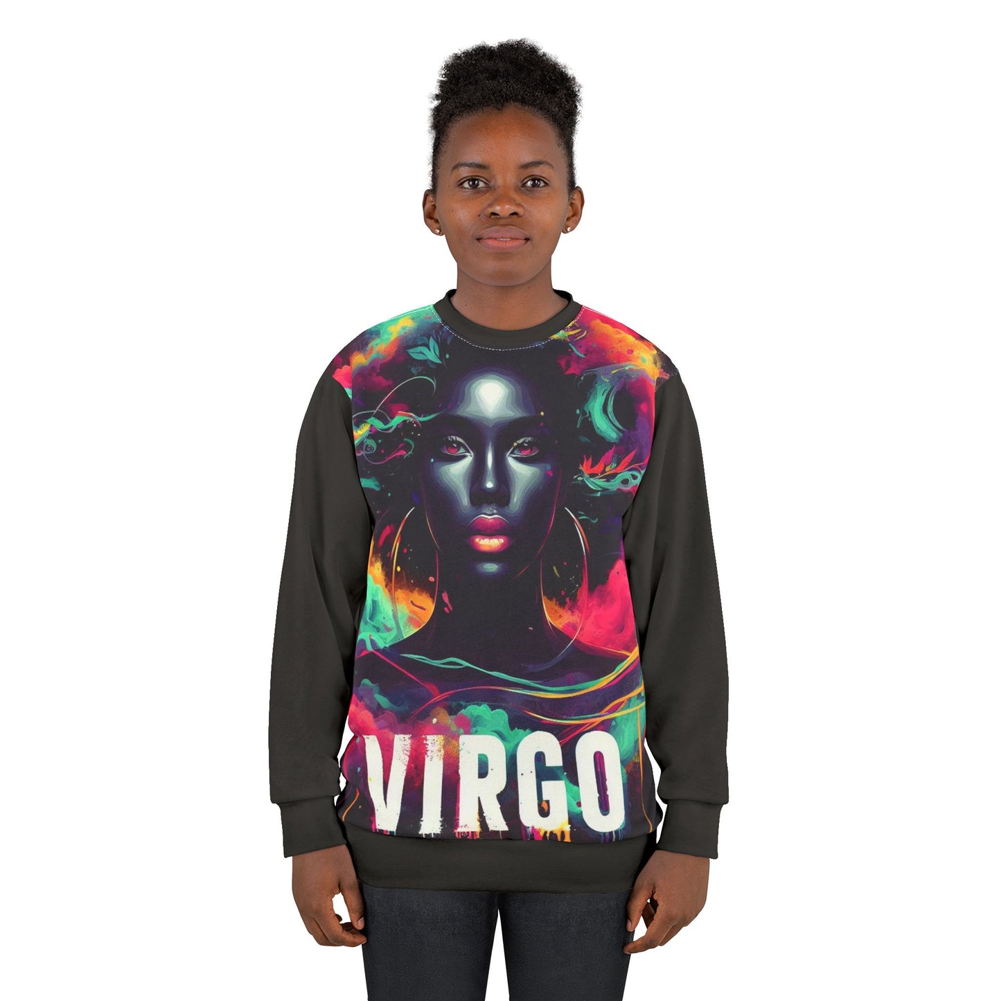 Zodiac Sweatshirt - Virgo (AOP)