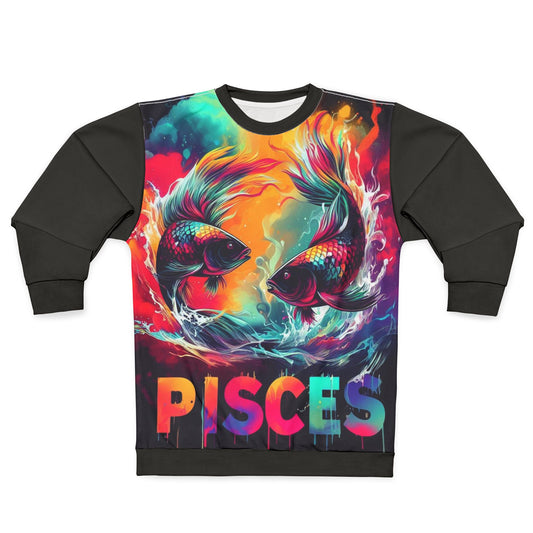 Zodiac Sweatshirt - Pisces (AOP)