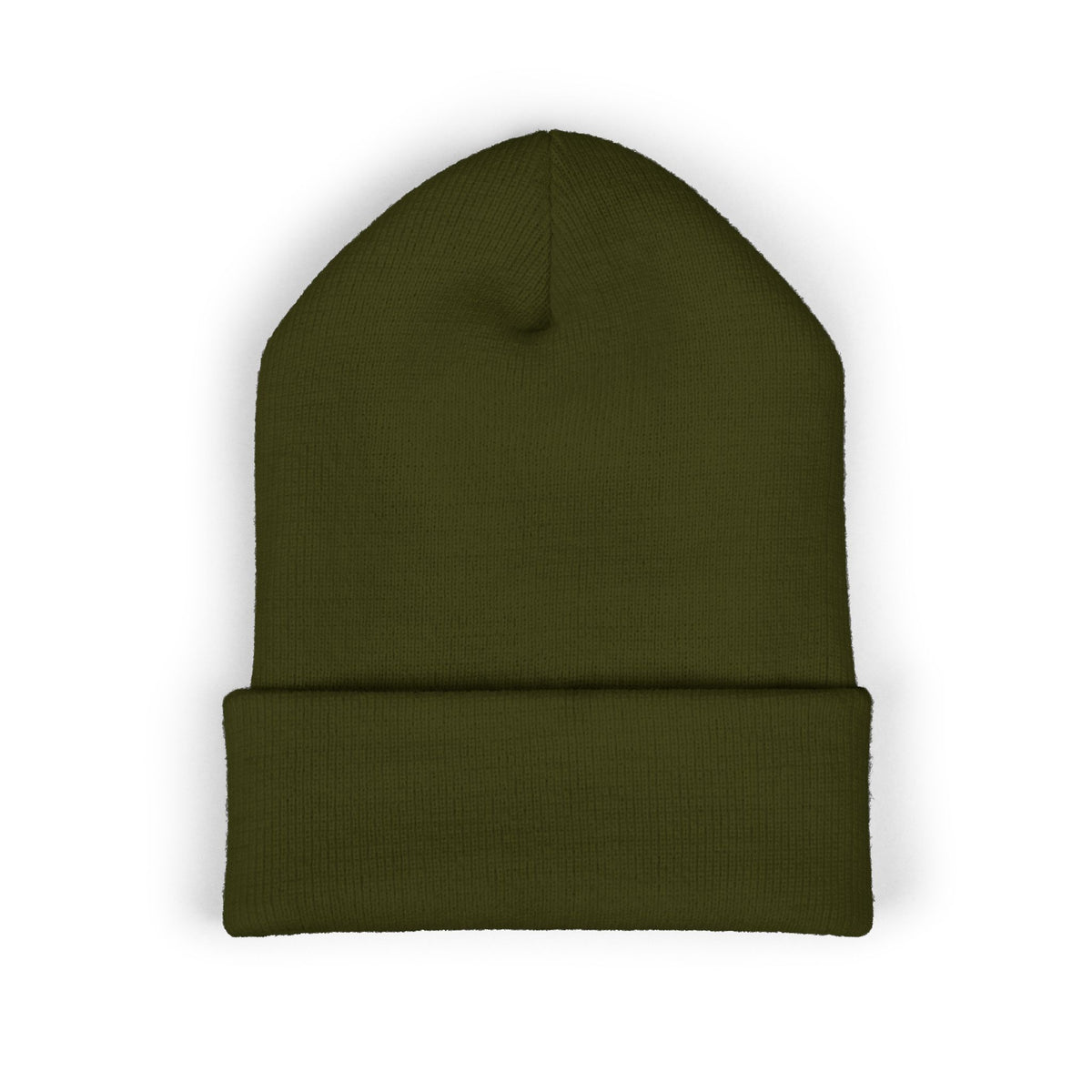 Embroidered 'K' Logo Cuffed Beanie - Classic Knit Winter Hat