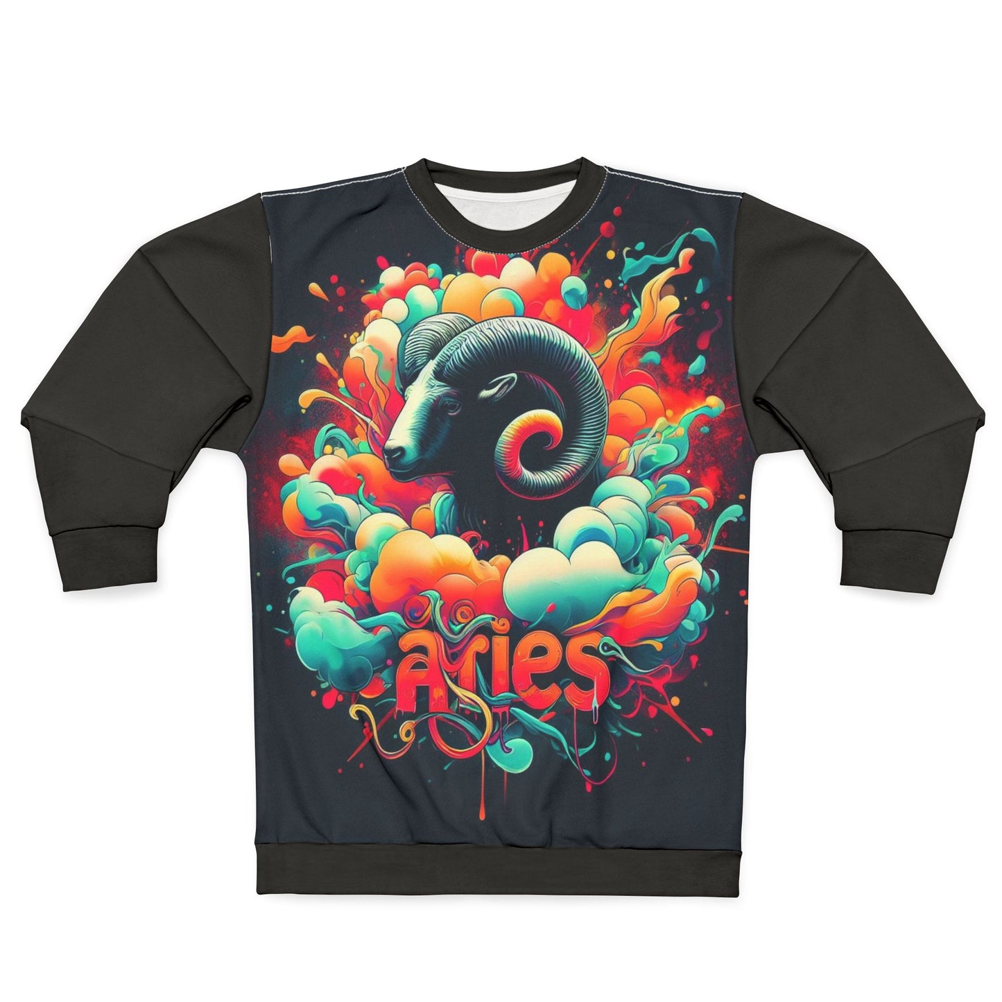 Zodiac Sweatshirt - Aries (AOP)