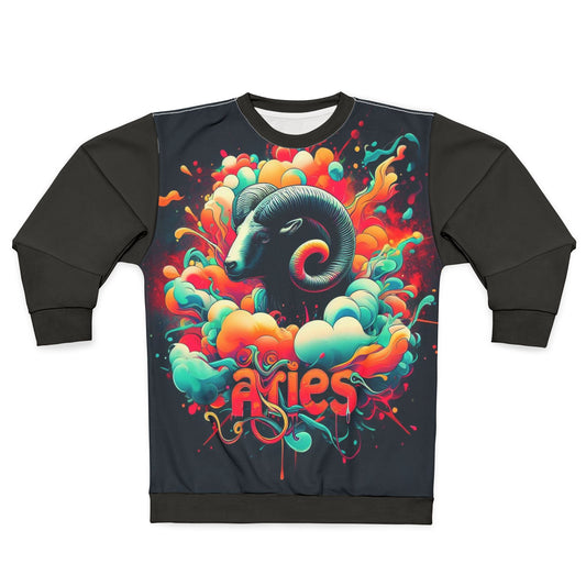 Zodiac Sweatshirt - Aries (AOP)