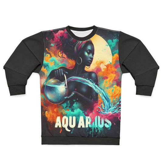 Zodiac Sweatshirt - Aquarius (AOP)