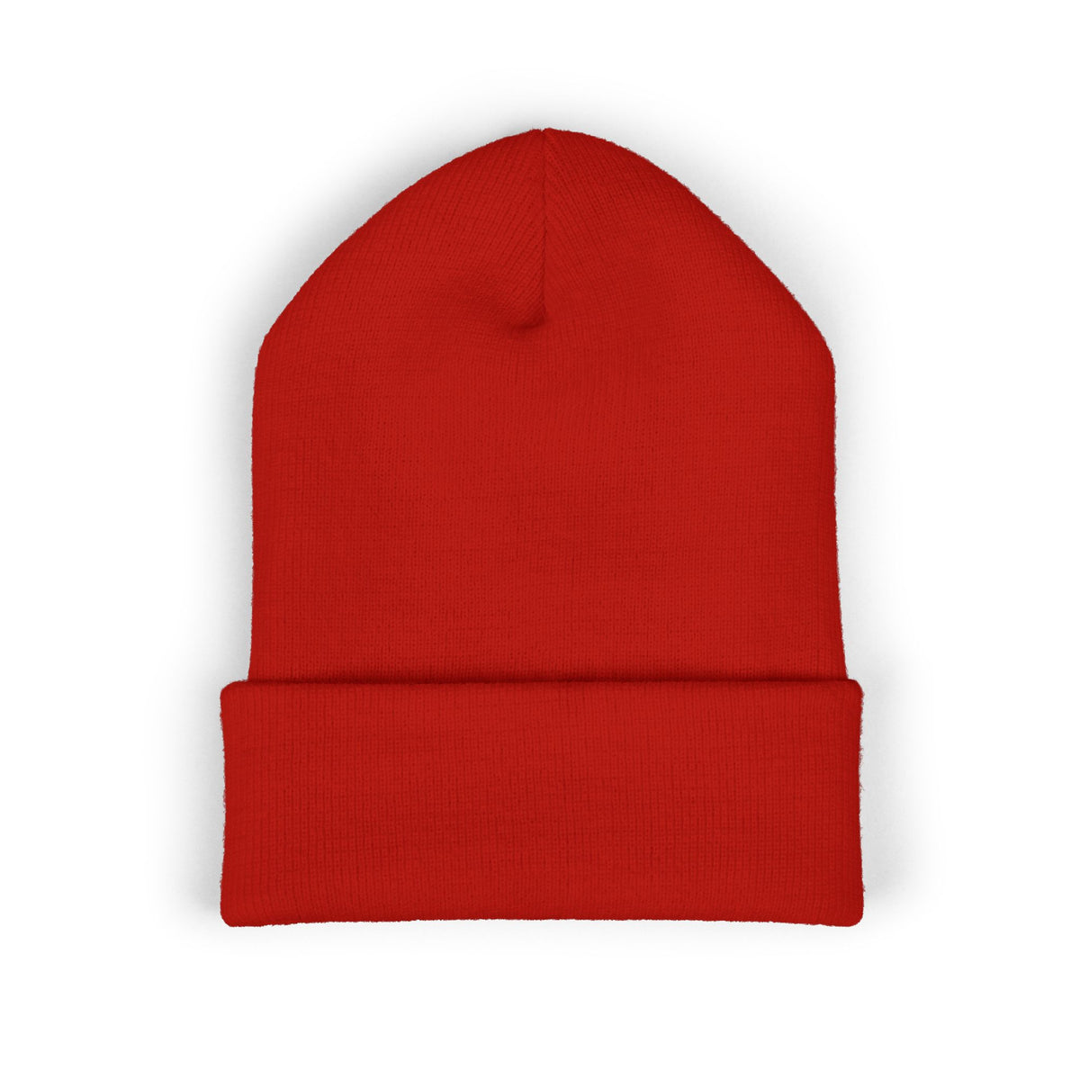 Embroidered 'K' Logo Cuffed Beanie - Classic Knit Winter Hat